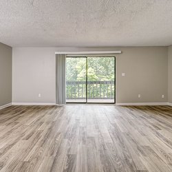 living room at The Pearl at Homewood located in Homewood, AL