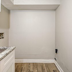 kitchen at The Pearl at Homewood located in Homewood, AL
