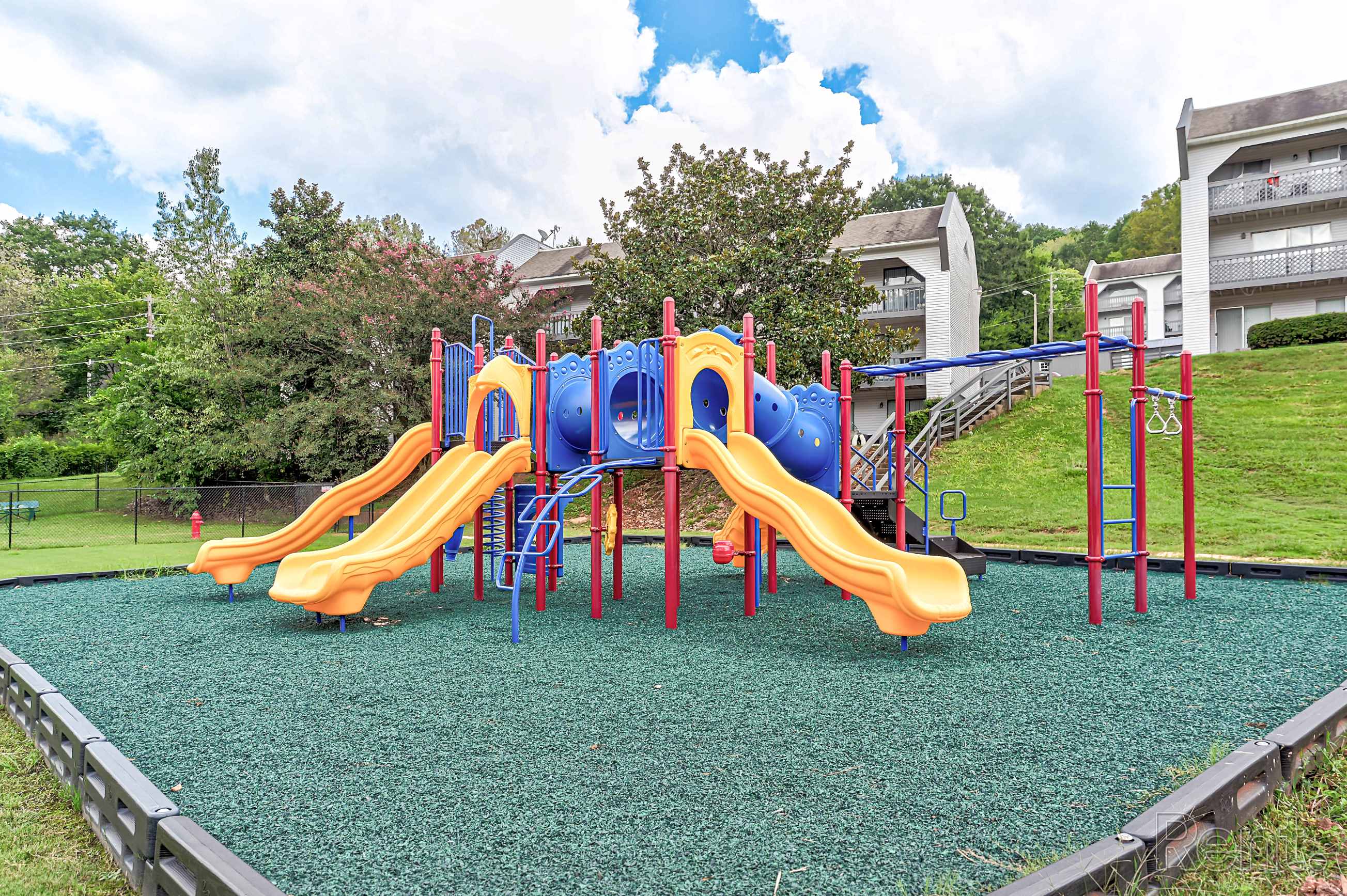 playground at The Pearl at Homewood located in Homewood, AL